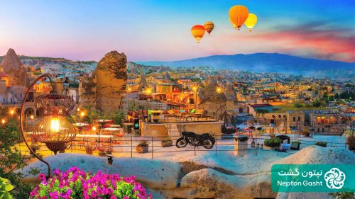 کاپادوکیا شهر صخره ای ترکیه